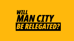 Image for betfair story on Man City being relegated